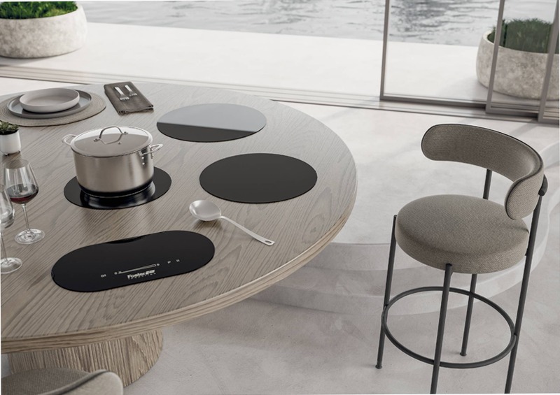 Piastra Modular Induction Nero A Induzione