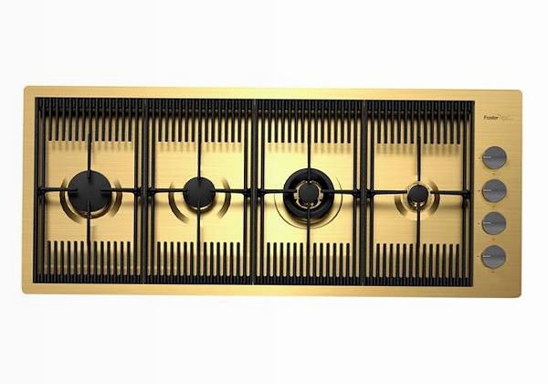Piano Cottura Milanello Gold Oro A Gas 4