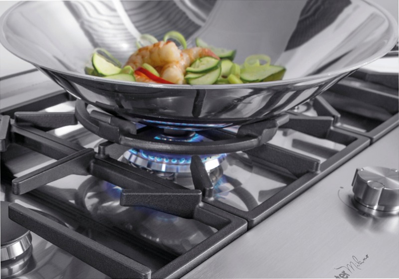 Piano Cottura Foster Milano Acciaio A Gas 4