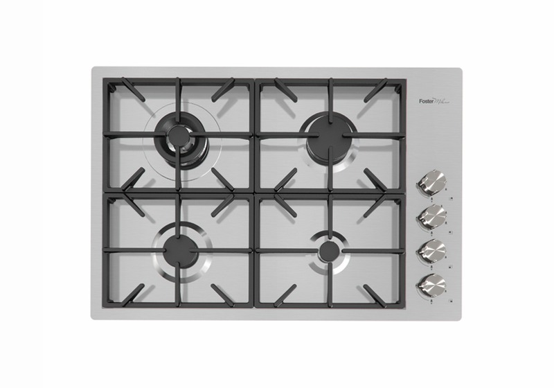 Piano Cottura Foster Milano Acciaio A Gas 4