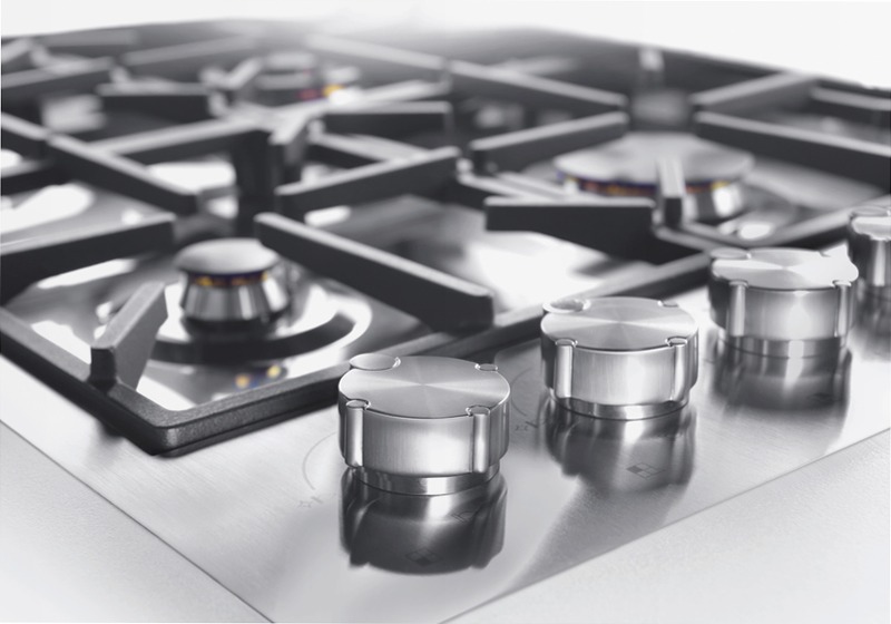 Piano Cottura Foster Milano Acciaio A Gas 4