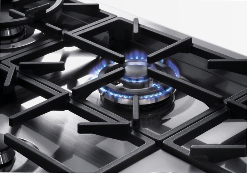 Piano Cottura Foster Milano Acciaio A Gas 4