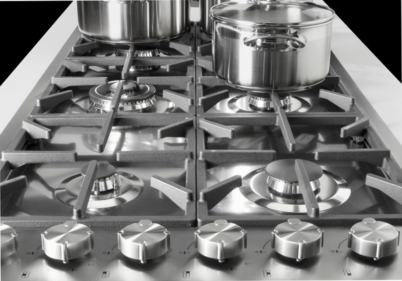 Piano Cottura Foster Milano Acciaio A Gas 4