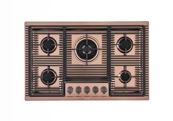 Piano Cottura Milanello Copper 5F Gas 5