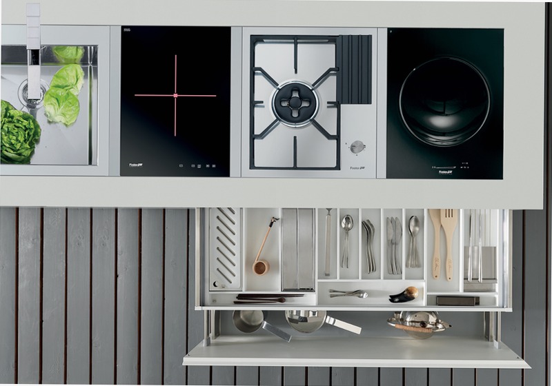 Piano Cottura S4000 Domino Induction Nero A Induzione