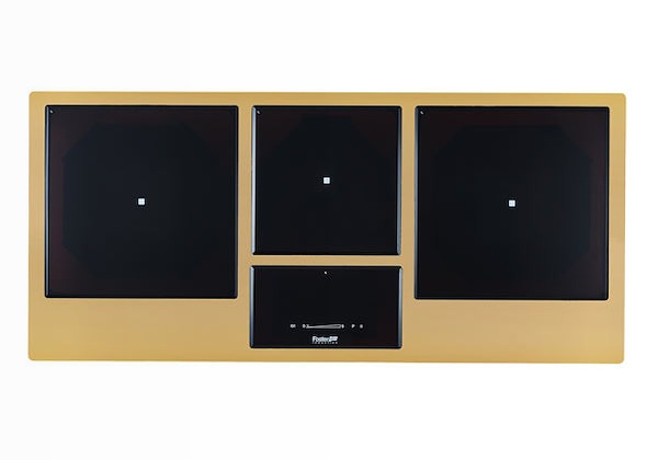 Castone Lineare Gold - Acciaio Inox PVD Oro A