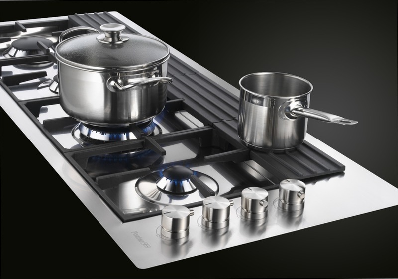 Piano Cottura S4000 Line XL Acciaio A Gas 4