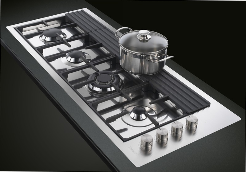 Piano Cottura S4000 Line XL Acciaio A Gas 4