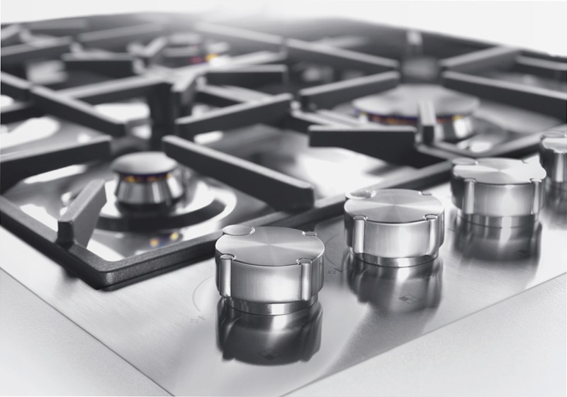 Piano Cottura Foster Milano PVD Copper A Gas 4