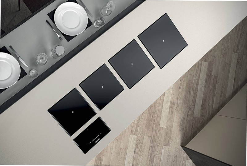 Piastra Modular Induction Quadra Nero A Induzione