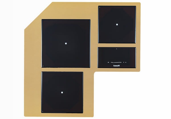 Castone Gold - Acciaio Inox con Finitura PVD Nero A Induzione