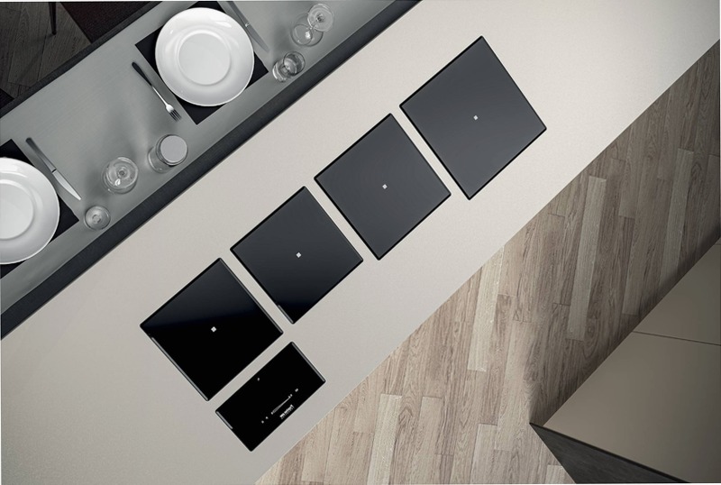 Piastra Modular Induction Quadra Nero B Induzione