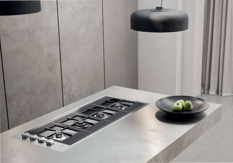 Piano Cottura Milanello - 4 Fuochi a Gas Acciaio