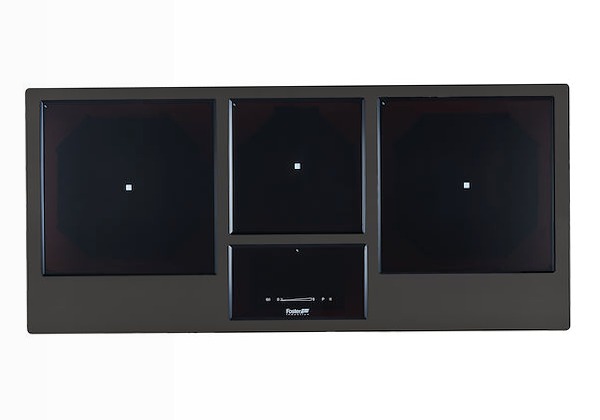 Castone Lineare Gun Metal - Acciaio Inox Aisi 304 Nero Induzione