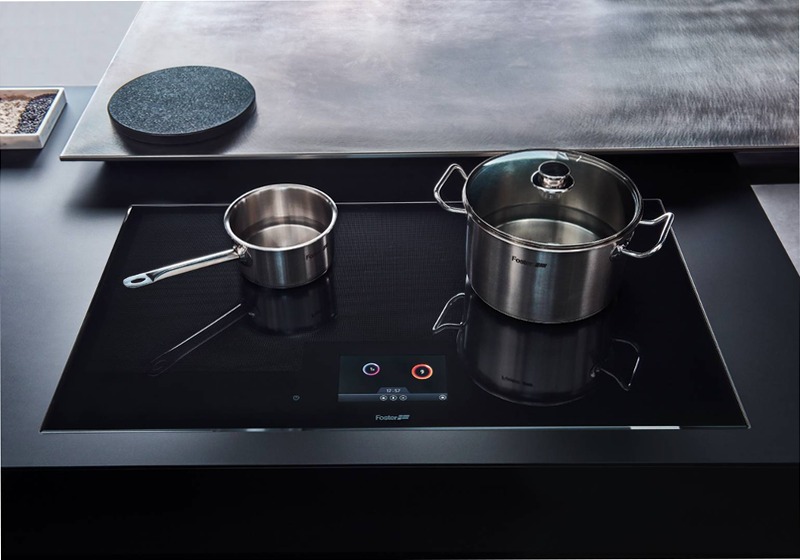 Piano Cottura Infinito Nero Induzione