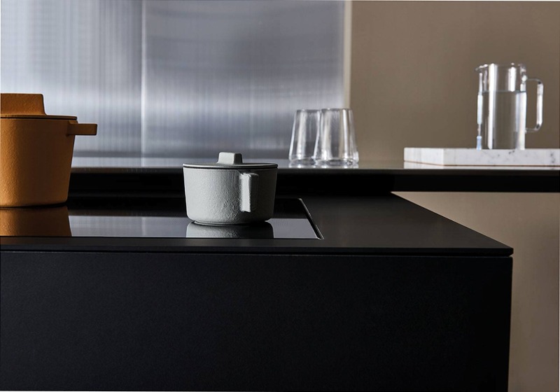 Piano Cottura Infinito Nero Induzione