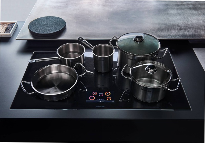 Piano Cottura Infinito Nero Induzione