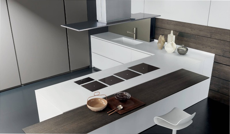 Piastra Modular Induction Quadra Nero A Induzione 4