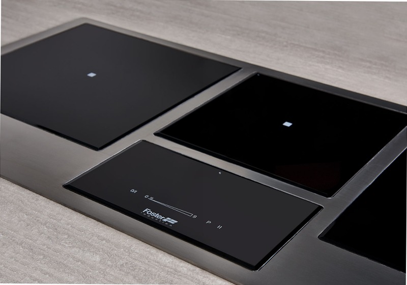 Castone Lineare Induction Nero A Induzione