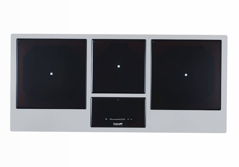 Castone Lineare Induction Nero A Induzione