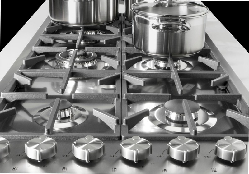 Piano Cottura Foster Milano PVD Copper A Gas