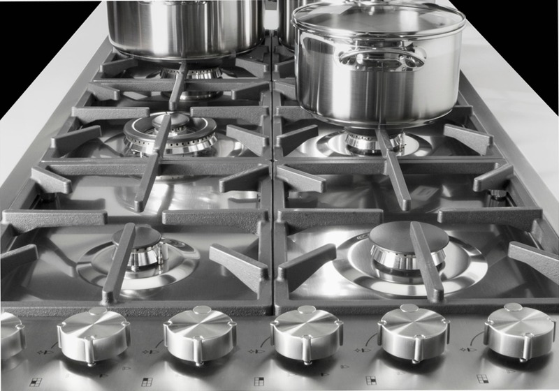 Piano Cottura Foster Milano PVD Gold Oro A Gas