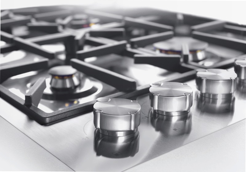 Piano Cottura Foster Milano PVD Gold Oro A Gas