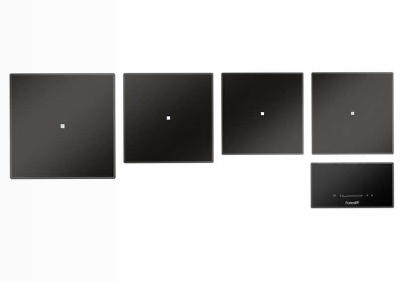 Piano Cottura Modular Quadra Nero A 4