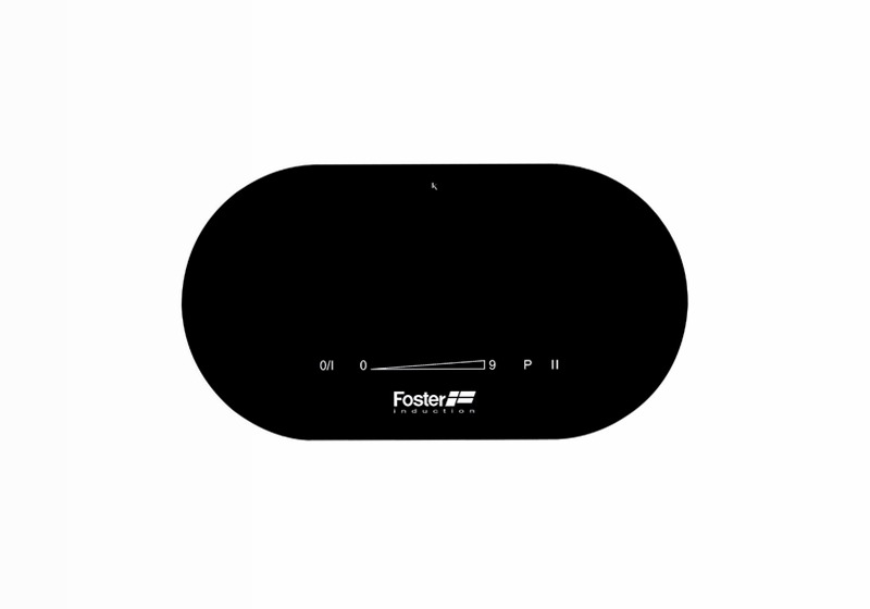 Piano Cottura Touch Control Modular Induction Nero A Induzione
