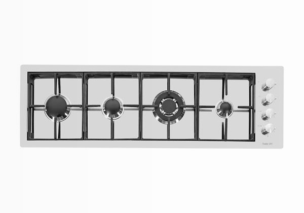 Piano Cottura S4000 Line Acciaio Gas 4