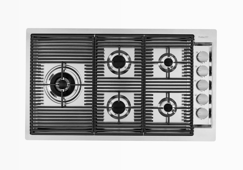 OUTLINE GAS - Piani Cottura a Gas per la Perfetta Cucina Acciaio 5