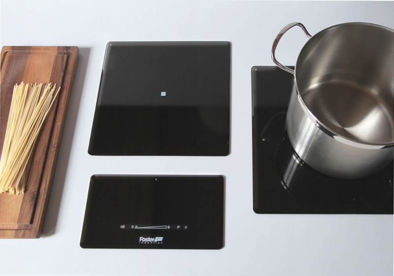 Piano Cottura Modular Induction Quadra Nero B Induzione