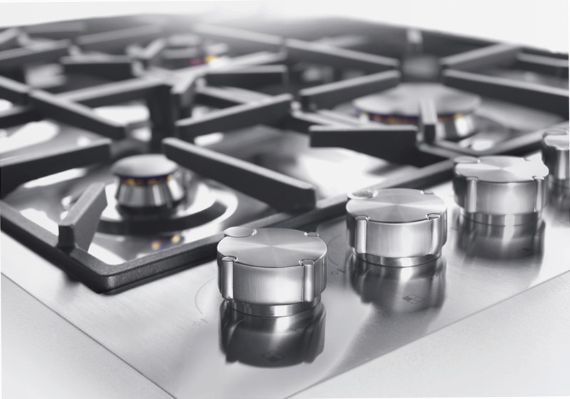 Piano Cottura Foster Milano PVD Gold Oro A Gas 4