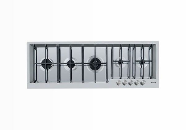 Piano Cottura GK - 5 Fuochi a Gas Acciaio