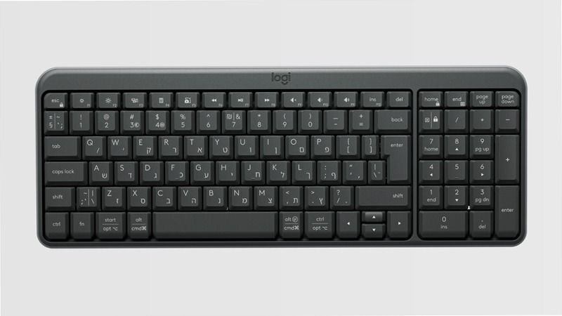 K250 Compact Bluetooth® Wireless Keyboard Plastica