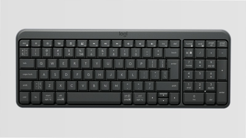 K250 Compact Bluetooth® Wireless Keyboard Plastica