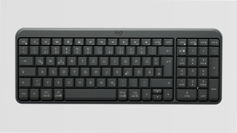 K250 Compact Bluetooth® Wireless Keyboard Plastica