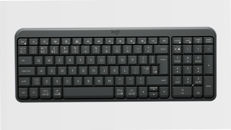 K250 Compact Bluetooth® Wireless Keyboard Plastica