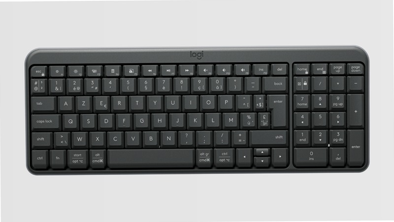 K250 Compact Bluetooth® Wireless Keyboard Plastica