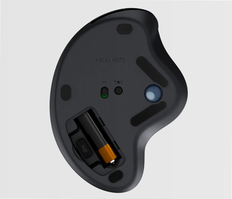 ERGO M575 - Mouse Trackball Ergonomico 5