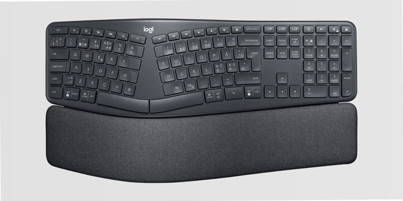 ERGO K860 - Tastiera Ergonomica Divisa Plastica IT