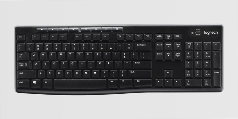 Tastiera wireless K270 - Design resistente e funzionalità avanzate