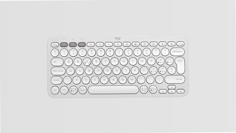 Pebble Keys 2 K380s - Tastiera Wireless Multidispositivo Plastica Bluetooth IT