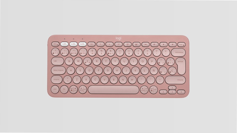 Pebble Keys 2 K380s - Tastiera Wireless Multidispositivo Plastica Bluetooth IT