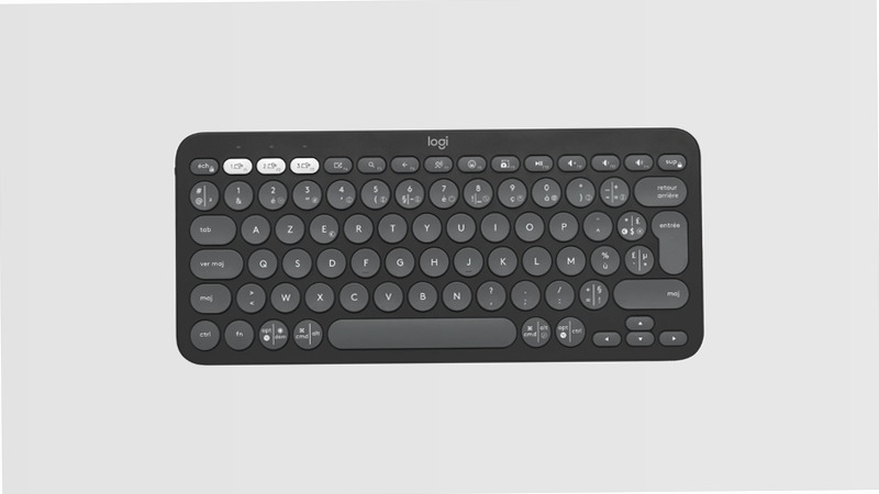 Pebble Keys 2 K380s - Tastiera Wireless Multidispositivo Plastica Bluetooth IT
