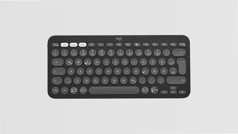 Pebble Keys 2 K380s - Tastiera Wireless Multidispositivo Plastica Bluetooth IT