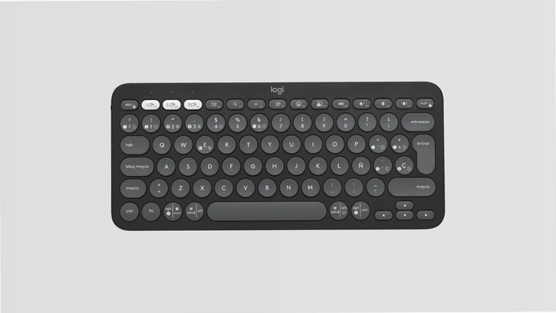 Pebble Keys 2 K380s - Tastiera Wireless Multidispositivo Plastica Bluetooth IT
