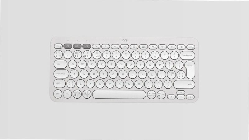 Pebble Keys 2 K380s - Tastiera Wireless Multidispositivo Plastica Bluetooth IT