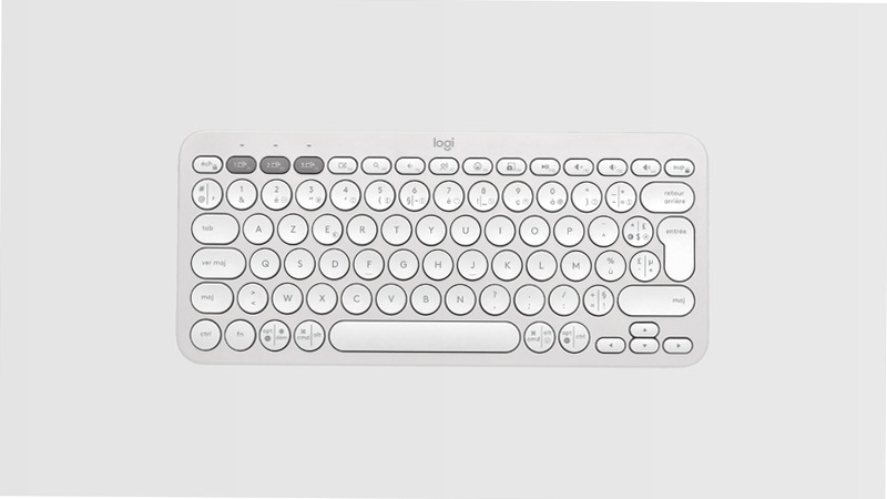 Pebble Keys 2 K380s - Tastiera Wireless Multidispositivo Plastica Bluetooth IT