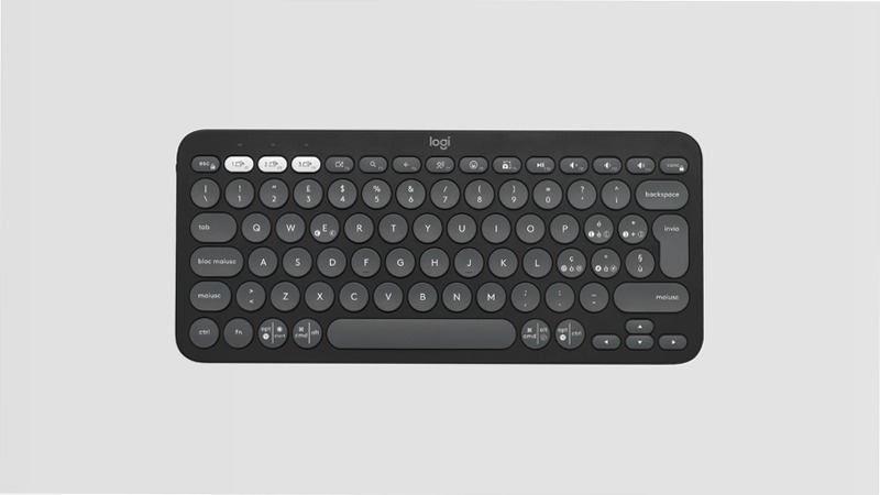 Pebble Keys 2 K380s - Tastiera Wireless Multidispositivo Plastica Bluetooth IT